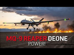 MQ-9 Reaper Drone | Ultimate Review with Full Details | USA Military Technology