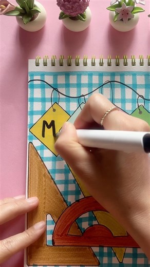 DIY Easy Front Page Idea: Math 📐