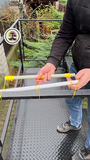 Balcony Clothes Drying Trick with PVC Pipe and Rope! #home