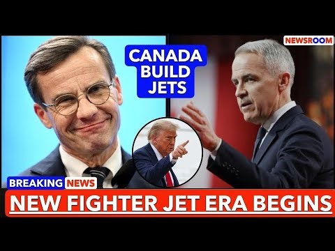 Canada’s New Fighter Jet Factory EXPOSED — U.S. on Alert as Saab Pact Accelerates Beyond Forecast