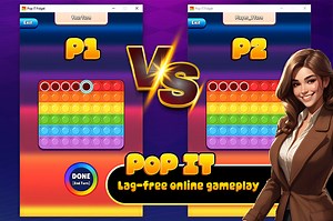 Pop it Fidget [Online Multiplayer] , premium Unity template