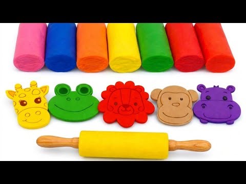 African Animals Clay Adventure 🐘🦁 Fun Color Puzzle Game