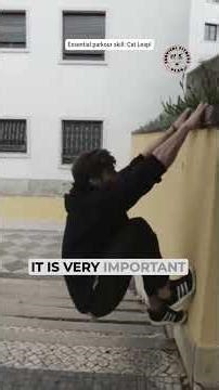 Essential parkour skill: Cat Leap!
