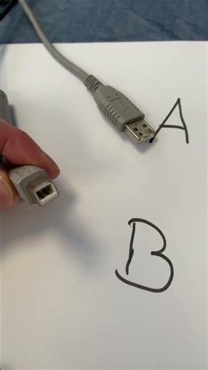 A, B, C is easy like counting USB 1, 2, 3