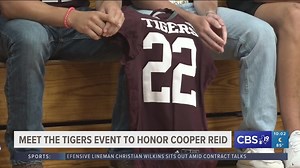 Troup Tigers honor Cooper Reid at football season kickoff event