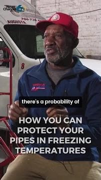 How you can protect your pipes in freezing temperatures