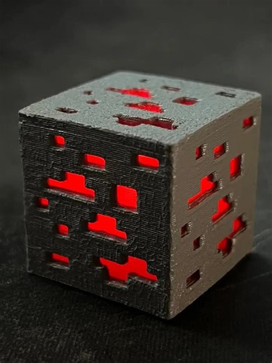 STL LED Minecraft Mini Ore Block – 3D Printable Small Light-up Battery Powered Minecraft Inspired Decorative Model - Etsy
