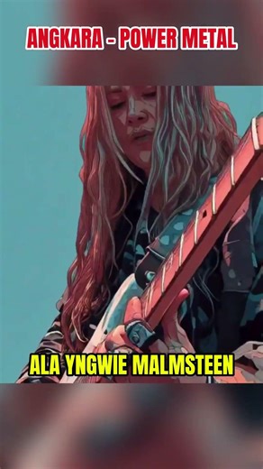 ANGKARA Power Metal Ala Yngwie Malmsteen Ai Cover #shorts