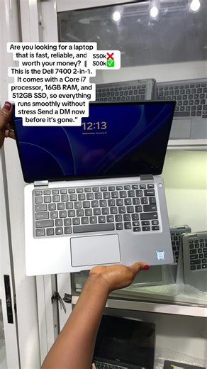 Dell Latitude 7400 2-in-1 ✅Touchscreen ✅Intel Core(TM)i7 ✅8th generation ✅512gbssd storage ✅16GB RAM ✅Face ID ✅Type c ports ✅Thunderbolt ✅HDMI port ✅USB ports ✅SD card port ✅Earpiece port ✅Wi-Fi connection ✅Bluetooth ✅Webcam ✅ OPERATING SYSTEM : Windows 11 pro CONDITION: pristine, direct UK 🇬🇧 used Grade A ✅ 30 Days Warranty ✅Limited stock: Place your order before it sells out What you should expect: ✅Pen and touch support (pen not included pls) ✅Comes with already activated Windows 11pro ✅Com
