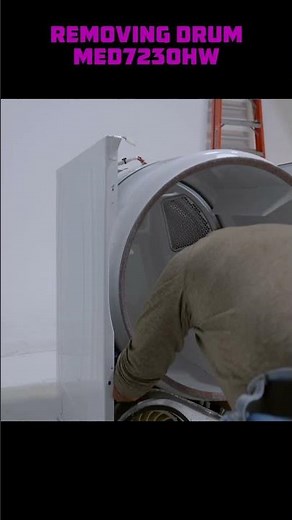 The Belt Trick: Removing a Maytag Dryer Drum #diy #dryerrepair