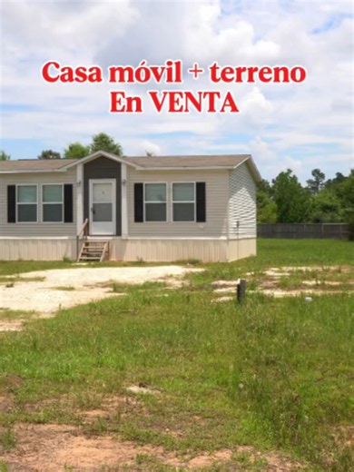 Mobile Home for Sale North Houston – 3 Bed 2 Bath on Almost 1/2 Acre
