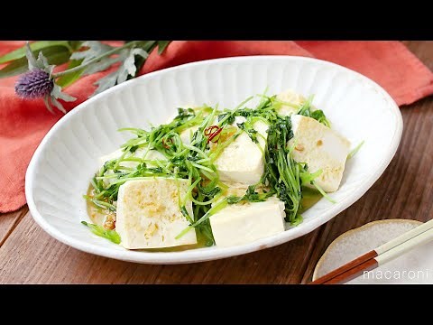 [Chinese stir-fried bean sprouts and tofu] Healthy and filling! Recommended recipe for saving ♪