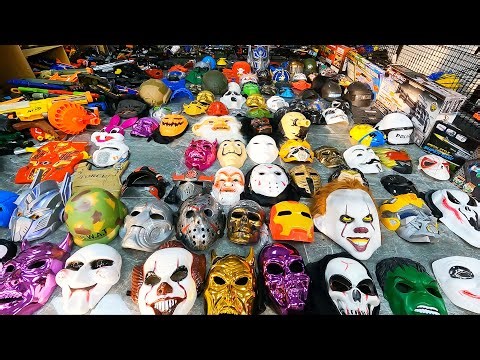 Scary Masks, A very nice collection of funny and Entertaining Masks