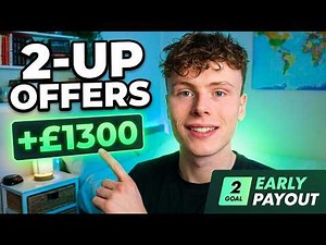 Make £1000s from 2-Ups with Matched Betting (Early Payout)