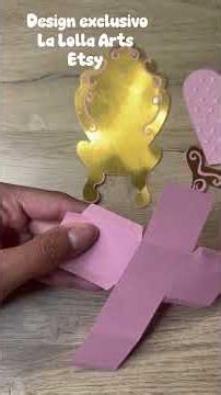 DIY Royal Throne – Paper Craft Tutorial 👑✨