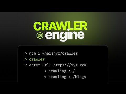 crawler engine-demo