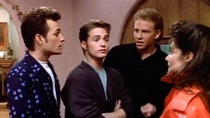 207K views · 4.7K reactions | Brandon, Steve and Dylan hire a private dancer, but then Andrea shows up and complicates their plan! | Beverly Hills 90210 | Facebook
