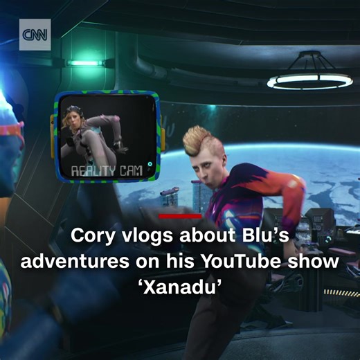 Advances in virtual reality in the metaverse mean that your digital avatar can take any form you want it to, while still mirroring your movements and expressions: https://cnn.it/3u56O45 | CNN International