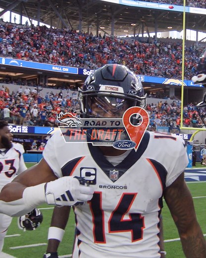 "With the 40th pick in the 2018 #NFLDraft, the Broncos select ... " #BroncosDraft x Courtland Sutton | Denver Broncos