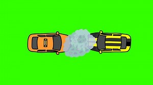 Car Accident Animation Video 4k Green Stock Footage Video (100% Royalty-free) 3416082649 | Shutterstock