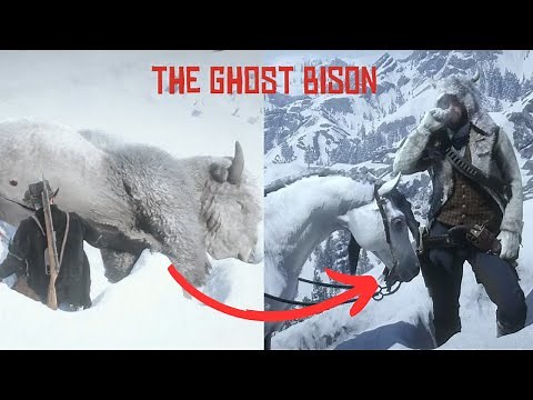 The Ghost Bison outfit | How to Make it | Rdr2 Gameplay