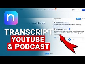 Using Notta AI for YouTube & Podcast Transcription: Fast & Accurate