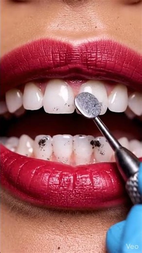 Dark Skin Glow ✨ | Glossy Cherry Red Lips Look #usa #usashorts #asmr