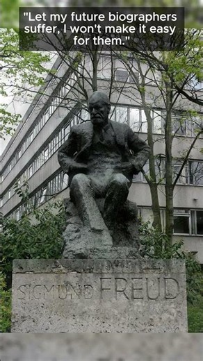 Why Freud Burned All His Private Diaries