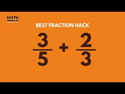 Simple Fraction Tricks You NEED to Know | Math Made Easy
