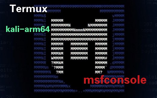 手机kali-arm64 msfconsole的主机扫描和ms12_020模块使用