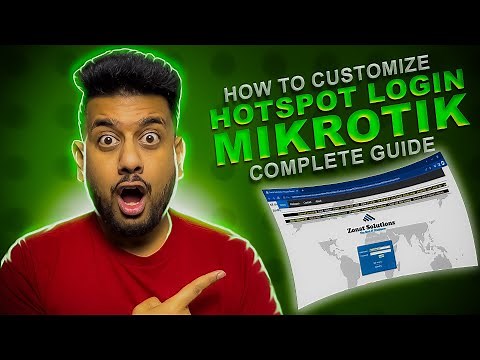 MikroTik Customized login page | MikroTik Series
