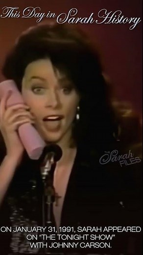 Sarah Brightman - The Tonight Show (1991)