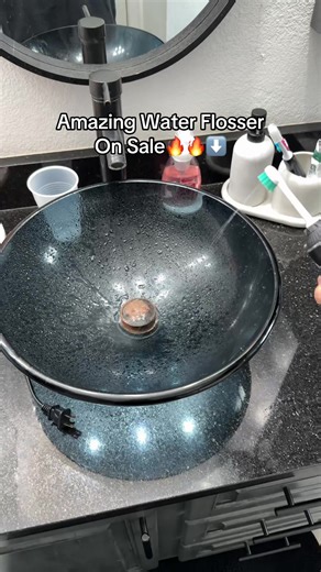 Innovative Water Flosser with Toothbrush Attachment