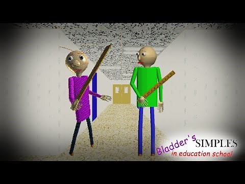 Bladder Replaced Baldi. | Baldi's Basics Mod.