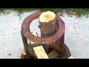 How to build a wood splitter?