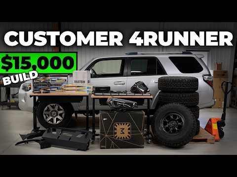 TRANSFORMING A Customers 4Runner With $15,000 In Parts!