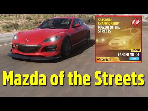 Forza Horizon 5 Mazda of the Streets Seasonal Championship + Tune Code | Series 57 Week 1 Summer