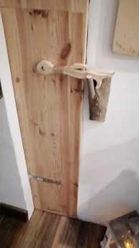 Tür Verriegelung selber gebaut.
