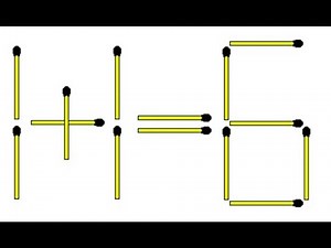 Remove One Stick & Move one to Fix Matchstick Puzzle | Matchstick Problems | Match stick Puzzles