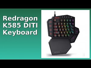 REVIEW (2026): Redragon K585 DITI Keyboard. Features.