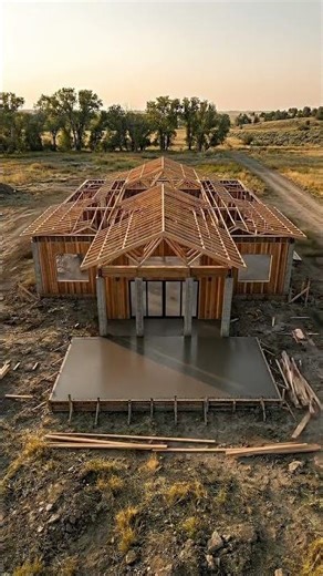 Rural House Build with Front Sitting Area #construction #architecture #ruralhome #india