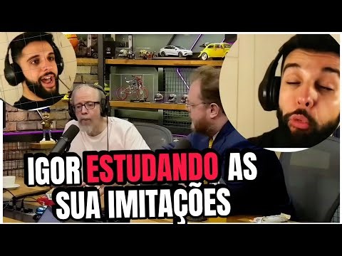 IGORFINA REACTING TO AND STUDYING ITS IMITATIONS OF VINHETEIRO AND SKYLAB ON TICARACATICAST