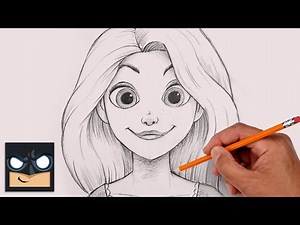 How to Draw Rapunzel | Sketch Tutorial