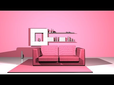 Maya 2014 tutorial : Interior modeling
