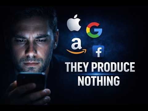 Why do the most valuable companies in the world produce almost nothing?