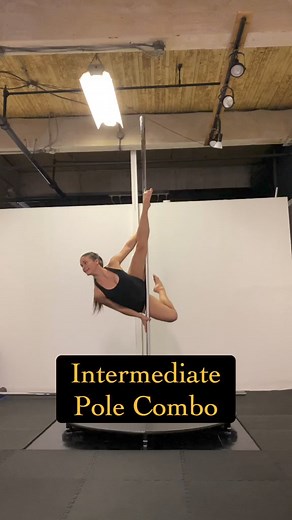 10K views · 85 reactions | Intermediate Pole Dance Combo  Send to yoyr pole buddy to give ot a try  #poledance #polecombo #staticpolecombo #staticpole #intermediatepole | Pole Dancing | Facebook