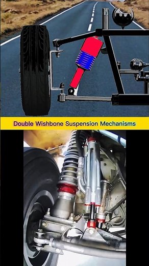 Double Wishbone (A-Arm) Suspension Mechanism | Precision Control and Smooth Ride Engineering