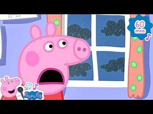 Rain Rain Go Away 🌧️🐷 Peppa Pig Classic Nursery Rhymes | Peppa Pig Cartoon | Peppa Pig Music