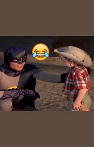 What did you guys think of when Batman used his cape to act like a bull-fighter and dodge numerous stampeding bulls on the 1966 Batman TV series? How about how he talks to cowboy hat wearing little boy, Andy Stevens? #batman #robin #adamwest #burtward #sixties #60s #60snostalgia #easteregg #dccomics #spoiler #bullfighter | Rare Action Figures