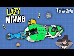 This Simple Trick Makes Lazy Ship Mining Safe and Easy, Space Engineers